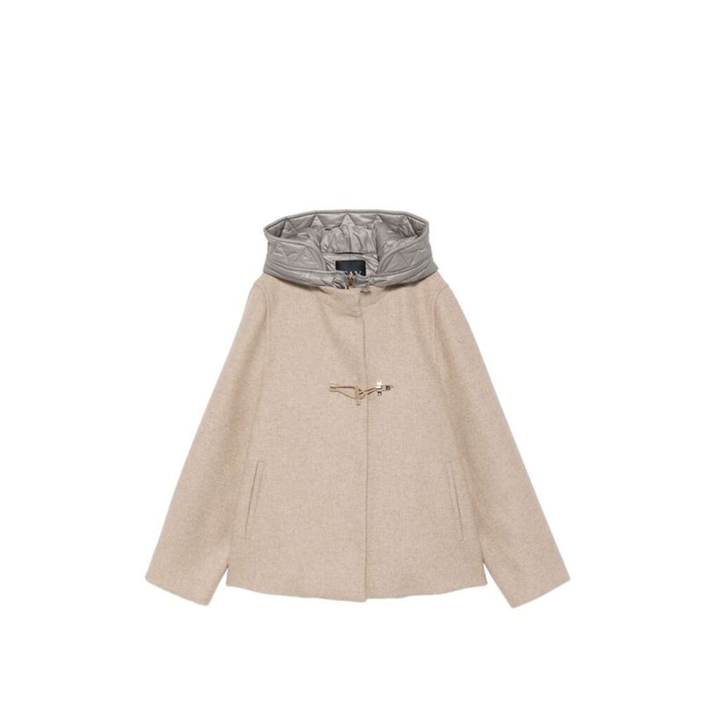 Fay Women Wool Hooded Cape